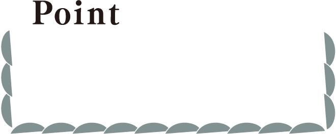 POINT 写真のように、①に竹串を刺すと、バナナとハムがズレずに、まんべんなく衣をつけられます。