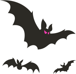 コウモリ挿絵